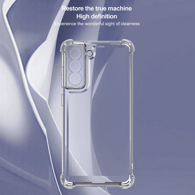 For Samsung Galaxy S21 5G IMAK UX-4 Series Four-corner Shockproof Phone Case(Transparent)