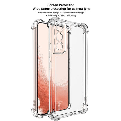 For Samsung Galaxy S22+ 5G IMAK UX-4 Series Four-corner Shockproof Phone Case(Transparent)