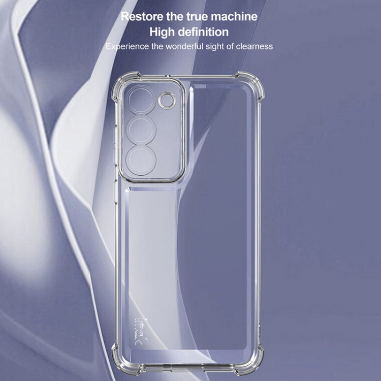 For Samsung Galaxy S23+ 5G IMAK UX-4 Series Four-corner Shockproof Phone Case(Transparent)