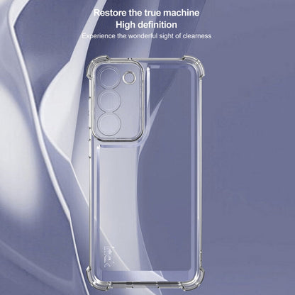 For Samsung Galaxy S23+ 5G IMAK UX-4 Series Four-corner Shockproof Phone Case(Transparent)