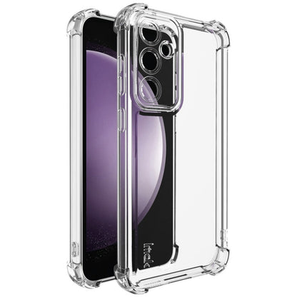 Pour Samsung Galaxy S23 FE 5G Coque de téléphone antichoc à quatre coins IMAK UX-4 Series (Transparent)