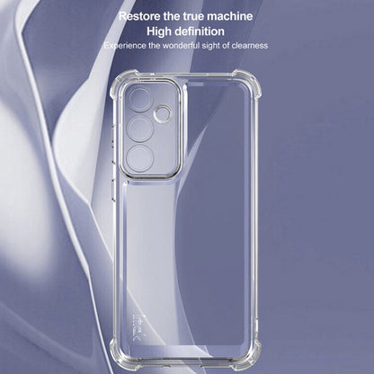 Pour Samsung Galaxy S23 FE 5G Coque de téléphone antichoc à quatre coins IMAK UX-4 Series (Transparent)