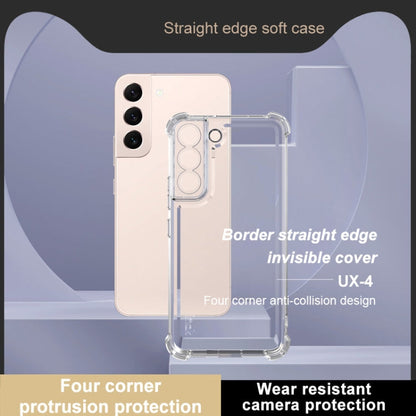 For Samsung Galaxy S22 5G IMAK UX-4 Series Four-corner Shockproof Phone Case(Transparent)