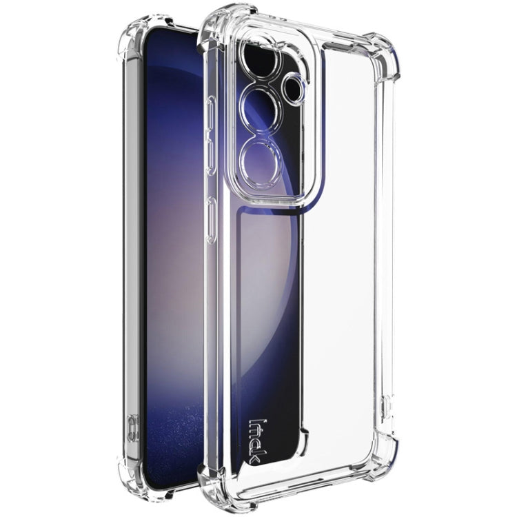 Pour Samsung Galaxy S24 5G Coque de téléphone antichoc à quatre coins de la série IMAK UX-4 (transparent)