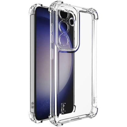 Pour Samsung Galaxy S24 5G Coque de téléphone antichoc à quatre coins de la série IMAK UX-4 (transparent)