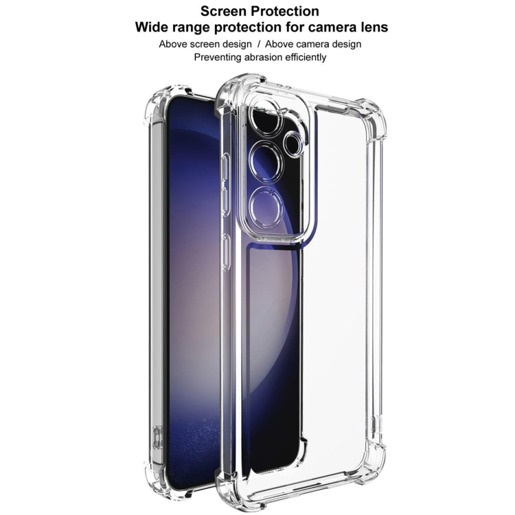 For Samsung Galaxy S24+ 5G IMAK UX-4 Series Four-corner Shockproof Phone Case(Transparent)