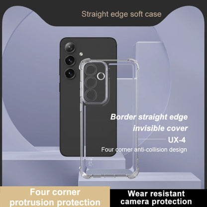 For Samsung Galaxy S24+ 5G IMAK UX-4 Series Four-corner Shockproof Phone Case(Transparent)