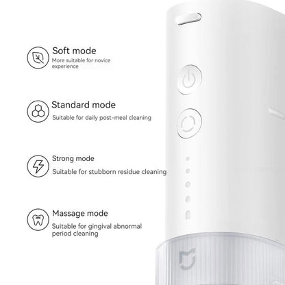 Original Xiaomi Mijia F400 Portable Electric Oral Irrigator, Capacity: 200mL(White)