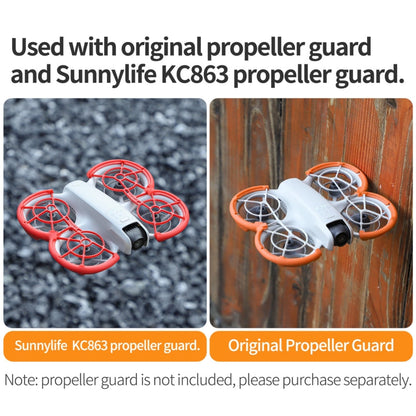 For DJI Neo Sunnylife Propeller Protective Guard Anti-collision Ring Cover(Red)