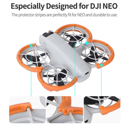 For DJI Neo Sunnylife Propeller Protective Guard Anti-collision Ring Cover(Red)