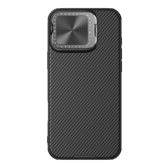 For iPhone 16 Pro NILLKIN CamShield Prop MagSafe Magnetic PC Phone Case(Black)