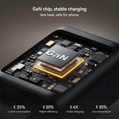 JOYROOM JR-TCG13 45W GaN USB-C Black Super Fast Charger