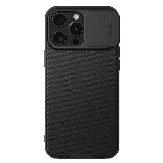 For iPhone 16 Pro Max NILLKIN CamShield Pro PC Phone Case(Black)