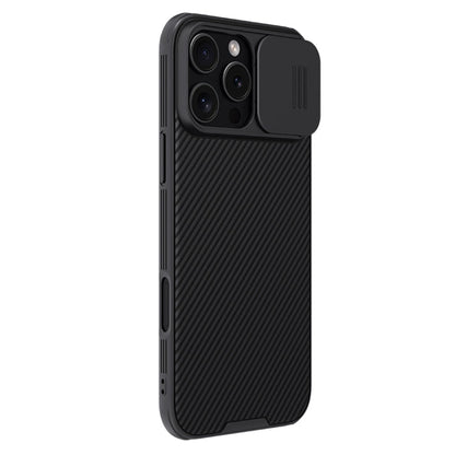 For iPhone 16 Pro Max NILLKIN CamShield Pro PC Phone Case(Black)