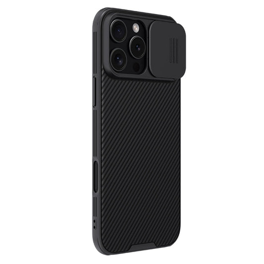 For iPhone 16 Pro Max NILLKIN CamShield Pro PC Phone Case(Black)