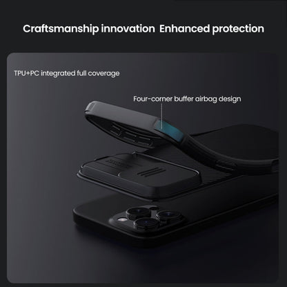 For iPhone 16 Pro Max NILLKIN CamShield Pro PC Phone Case(Green)