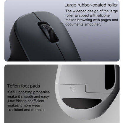 Original Xiaomi XMWXSB04YM 2.4GHz Portable Wireless Mouse Comfort Edition(Black)