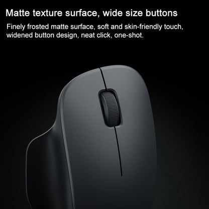 Original Xiaomi XMWXSB04YM 2.4GHz Portable Wireless Mouse Comfort Edition(Grey)