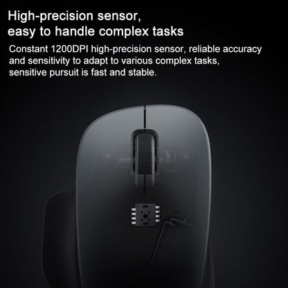 Original Xiaomi XMWXSB04YM 2.4GHz Portable Wireless Mouse Comfort Edition(Black)