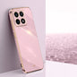 For Xiaomi 14T 5G Global XINLI Straight Edge 6D Electroplate TPU Phone Case(Celestial Blue)
