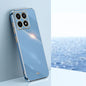 For Xiaomi 14T 5G Global XINLI Straight Edge 6D Electroplate TPU Phone Case(Cherry Purple)