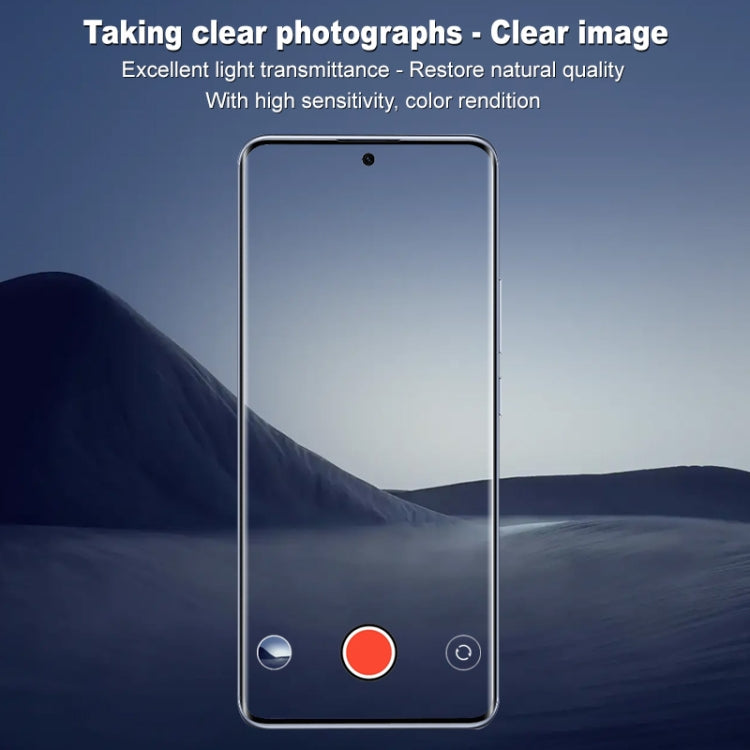 For Redmi Note 14 Pro 5G imak High Definition Integrated Glass Lens Film Black Version