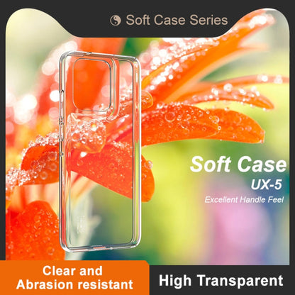 For Motorola Edge 50 Neo 5G IMAK UX-5 Series Transparent TPU Phone Case(Transparent)