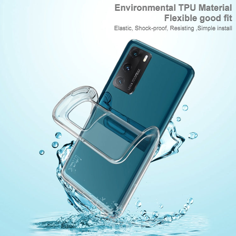 For Motorola Moto G55 5G IMAK UX-5 Series Transparent TPU Phone Case(Transparent)