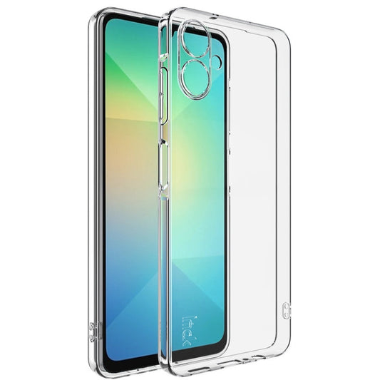 For Samsung Galaxy A06 4G imak UX-5 Series Super Slim Transparent Shockproof TPU Protective Case(Transparent)