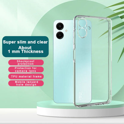 For Samsung Galaxy A06 4G imak UX-5 Series Super Slim Transparent Shockproof TPU Protective Case(Transparent)