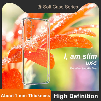For Samsung Galaxy A16 4G / 5G imak UX-5 Series Super Slim Transparent Shockproof TPU Protective Case(Transparent)