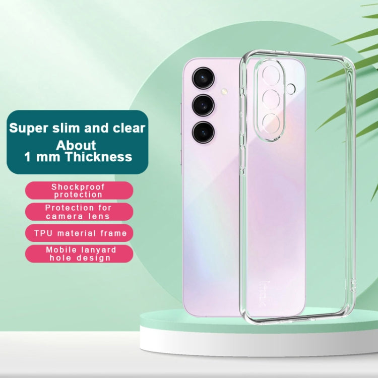 For Samsung Galaxy A36 5G imak UX-5 Series Super Slim Transparent Shockproof TPU Protective Case(Transparent)