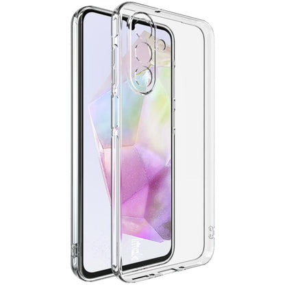 Pour Samsung Galaxy A26 5G imak Série UX-5 Coque de protection antichoc super fine en TPU transparent (Transparent)