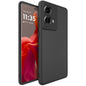 Pour Motorola Moto G85 / S50 Neo Coque de téléphone antichoc imak UX-9B Series avec quatre coins à mini-coussins d'air (Noir)