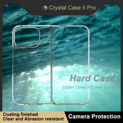 For Google Pixel 9 Pro Fold imak Wing II Wear-resisting Crystal Phone Protective Case