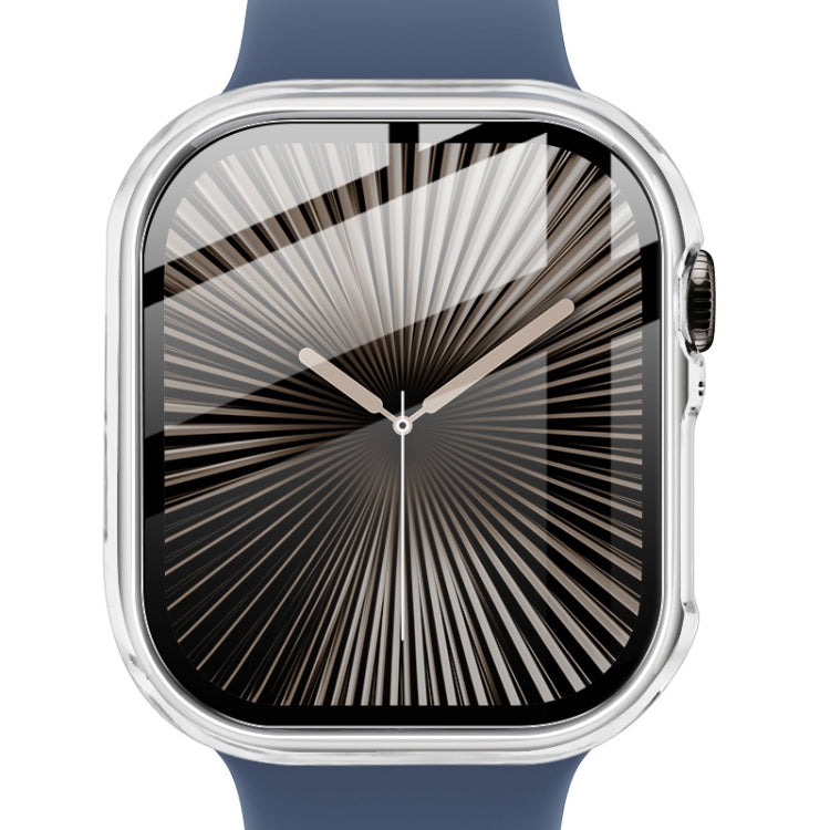 For Apple Watch Series 10/11 42mm imak Integrated Watch Case with Film(Transparent)