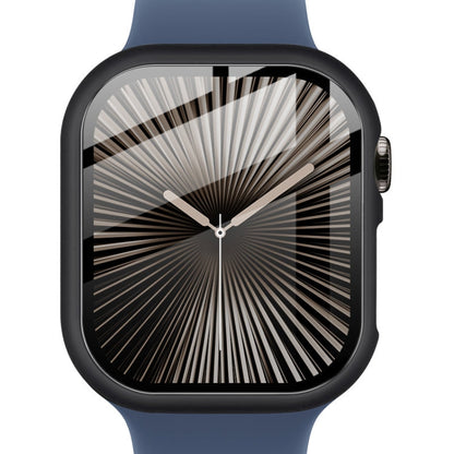 For Apple Watch Series 10/11 46mm imak Integrated Watch Case with Film(Black)
