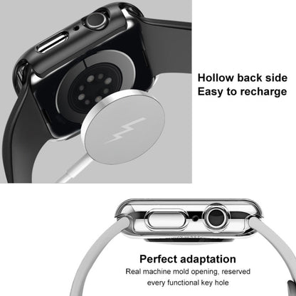 For Apple Watch Series 10/11 42mm imak Integrated Watch Case with Film(Green)