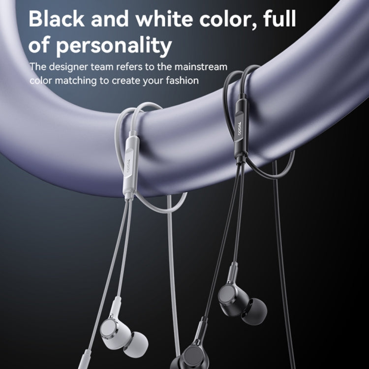 Écouteurs filaires intra-auriculaires Yesido YH53 3,5 mm, longueur : 1,2 m (noir)