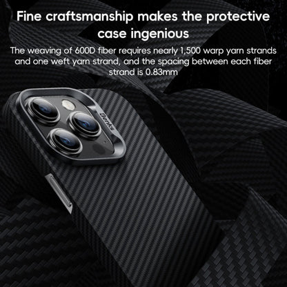 For iPhone 16 Plus Benks Classic Kevlar 600D Fiber MagSafe Phone Case(Black)