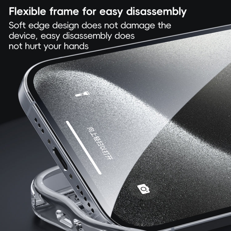 For iPhone 16 Benks PC Hybrid TPU Shockproof Phone Case(Transparent)