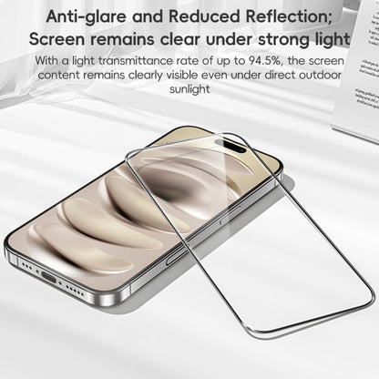 For iPhone 16 Benks King Kong Series Corning AR Antireflective Tempered Glass Film