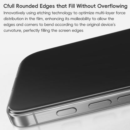 For iPhone 16 Plus Benks King Kong Series Corning AR Antireflective Tempered Glass Film