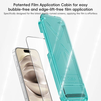 For iPhone 16 Benks King Kong Series Corning AR Antireflective Tempered Glass Film
