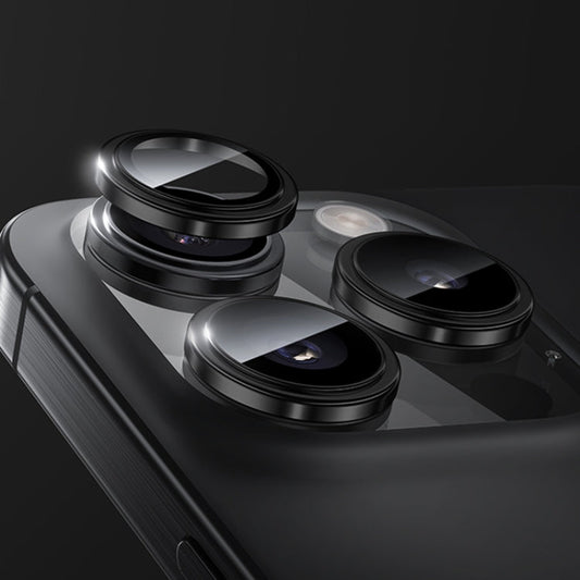 For iPhone 16 Pro Benks King Kong Series Corning Single Metal Lens Protective Film(Black)