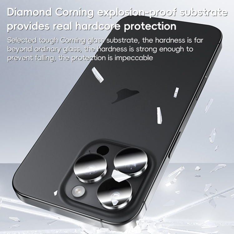 For iPhone 16 Pro Max Benks King Kong Series Corning Single Clear Lens Protector