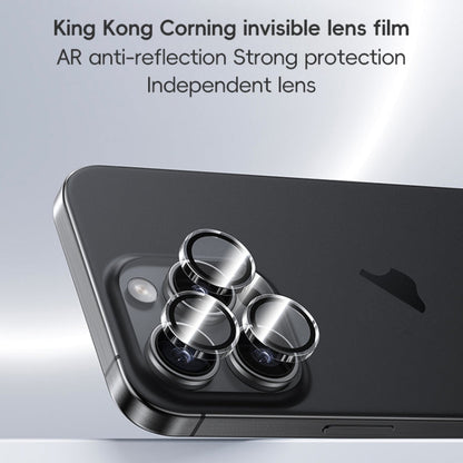 For iPhone 16 Pro Benks King Kong Series Corning Single Clear Lens Protector