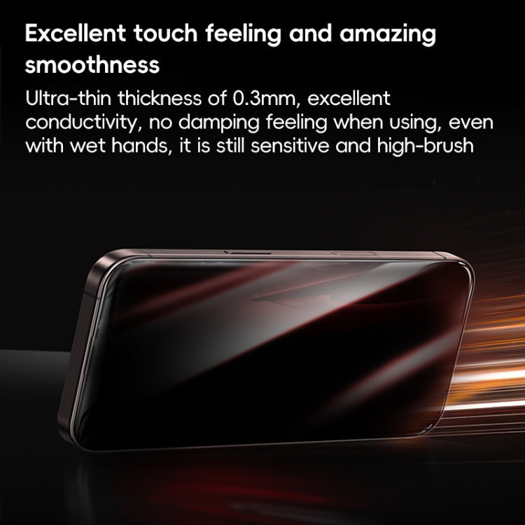 For iPhone 16 Pro Max Benks Zero Sense Series Privacy Tempered Protective Film