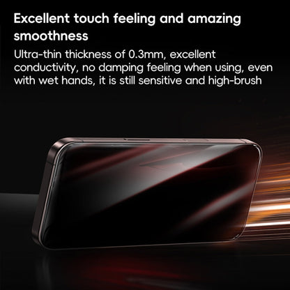 For iPhone 16 Pro Benks Zero Sense Series Privacy Tempered Protective Film