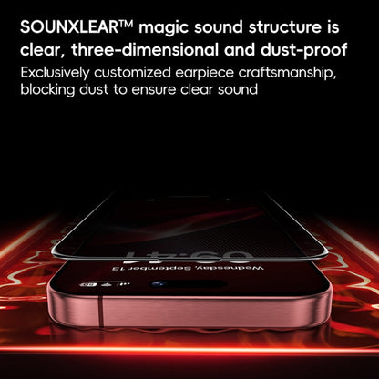 For iPhone 16 Pro Max Benks Zero Sense Series Privacy Tempered Protective Film